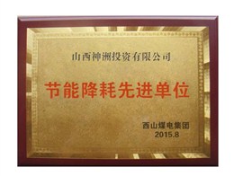 节能降耗先进单位